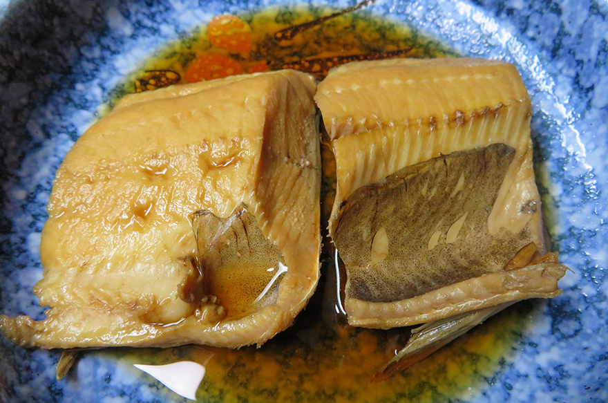 軽石干し 煮魚